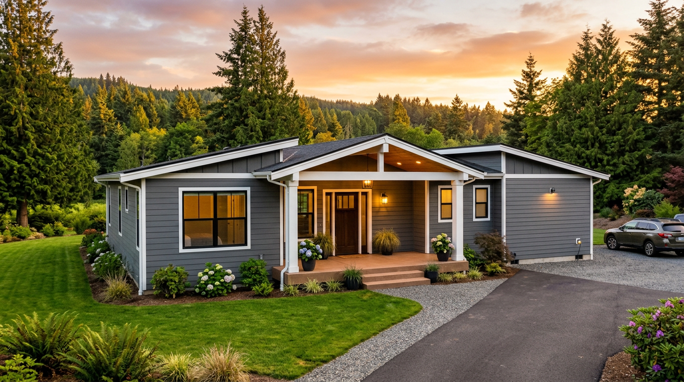 The Cascade, a 3-bedroom manufactured home